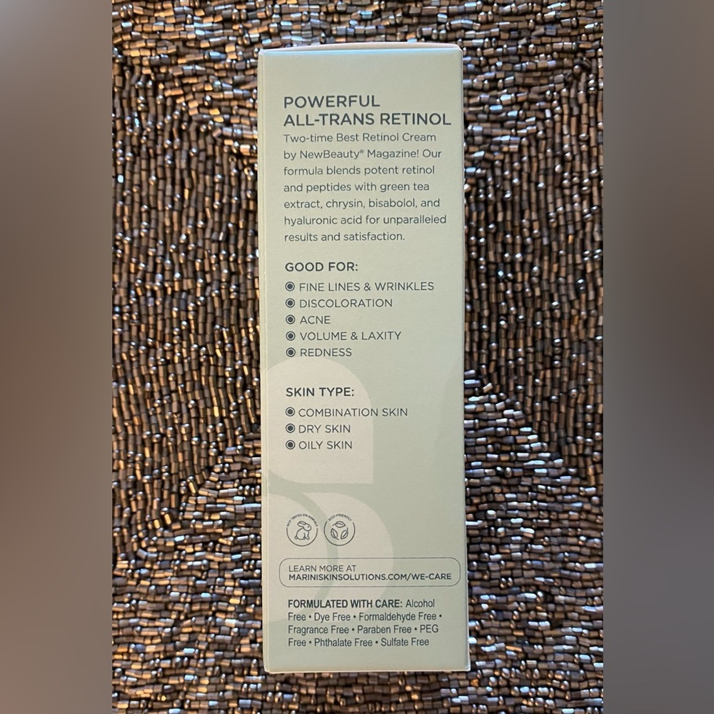 ๐ JAN MARINI > MARINI SKINSOLUTIONS ๐ Retinol Plus Face Cream - Picture 6 of 7